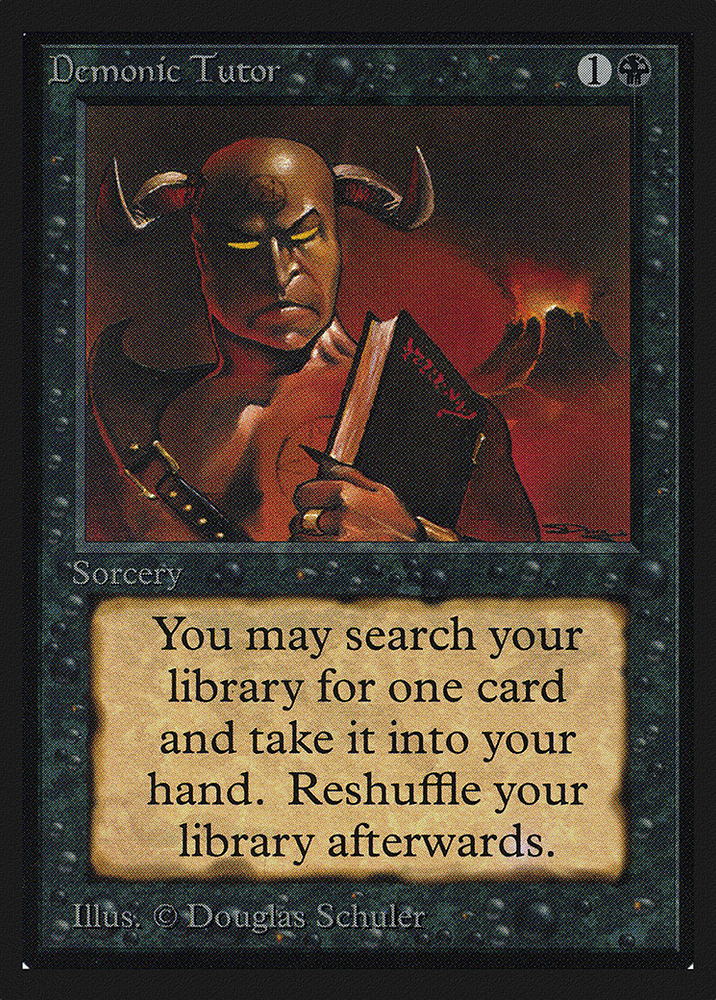 Demonic Tutor (IE) (IED-105) - Intl. Collectors' Edition