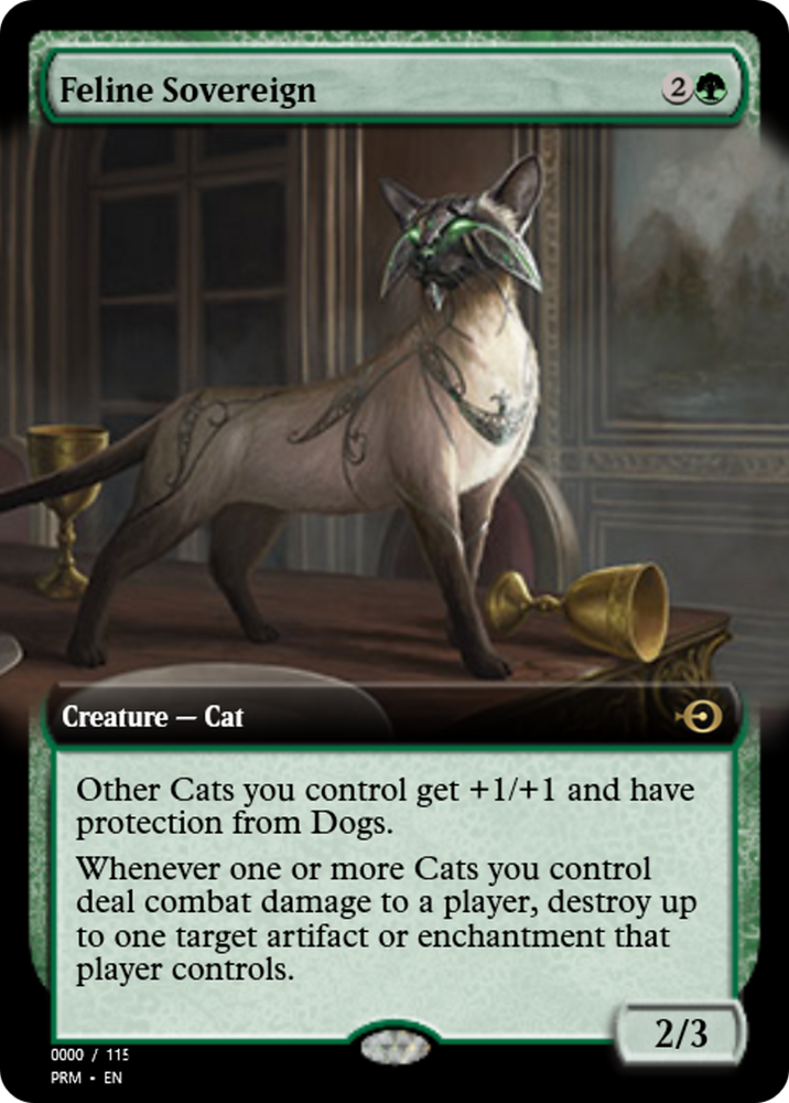 Feline Sovereign (PRM-82006) - Magic Online Promos Foil