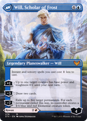 Rowan, Scholar of Sparks (Borderless) (STX-278) - Strixhaven: School of Mages (Borderless)