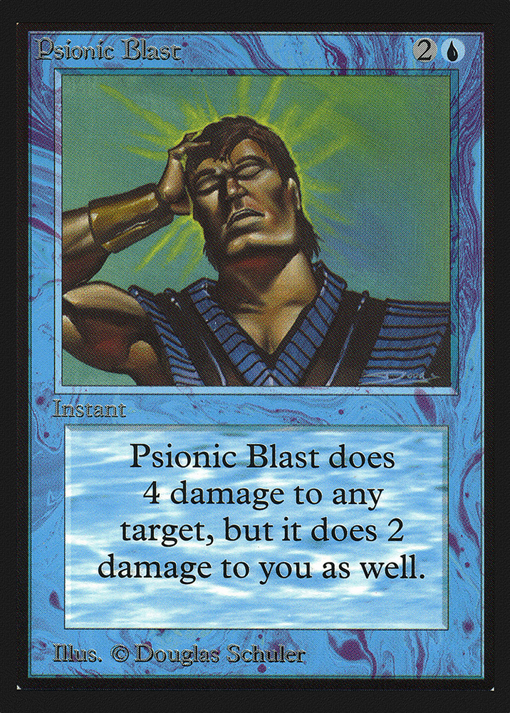 Psionic Blast (IE) (IED-075) - Intl. Collectors' Edition