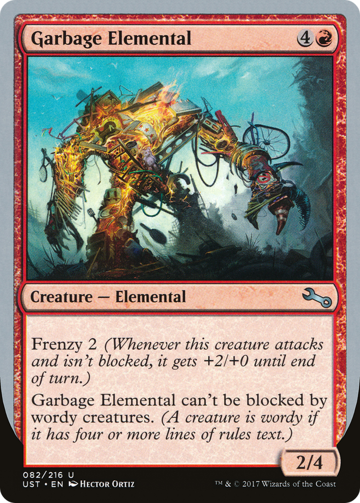 Garbage Elemental (A) (UST-82A) - Unstable