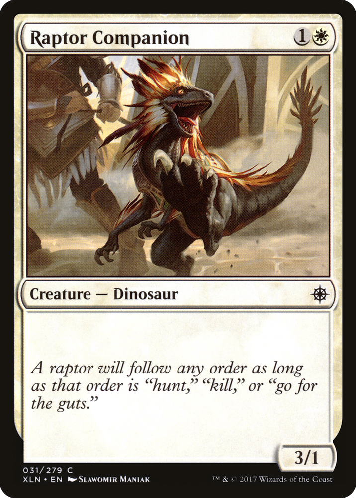 Raptor Companion (XLN-031) - Ixalan Foil