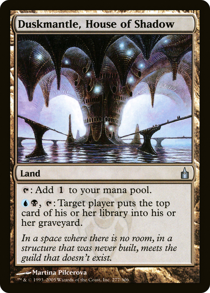 Duskmantle, House of Shadow (RAV-277) - Ravnica: City of Guilds