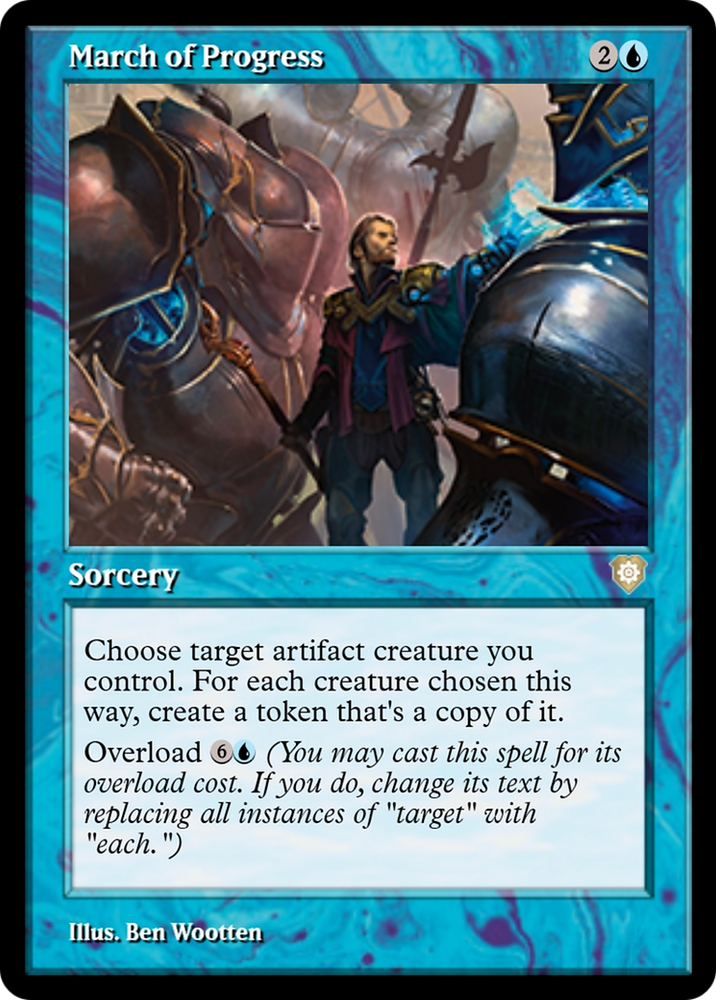 March of Progress (PRM-105658) - Magic Online Promos