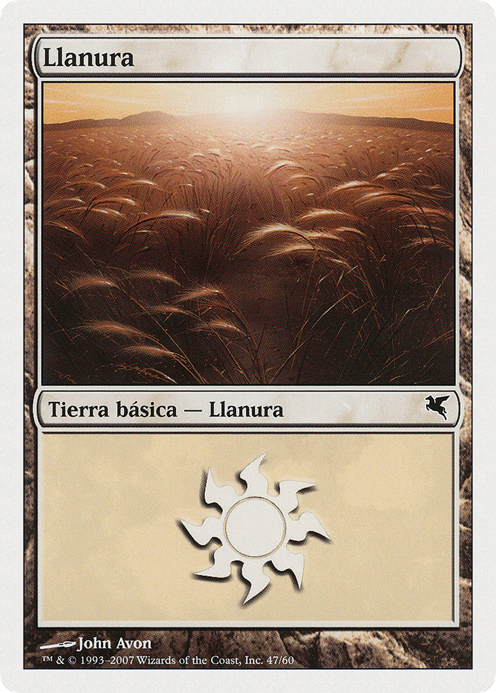 Plains (Spanish) - "Llanura" (J47) (PSAL-J47) - Salvat 2005