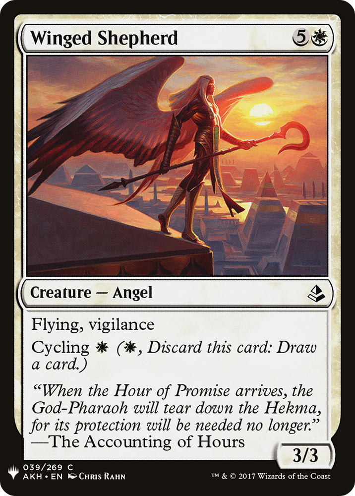 Winged Shepherd (LIST-AKH-39) - The List