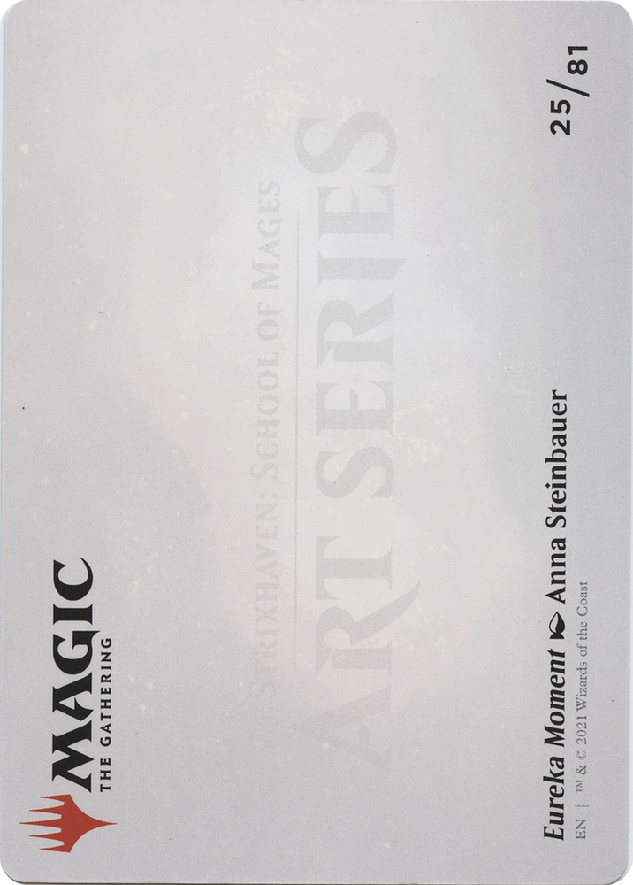 Eureka Moment // Eureka Moment (ASTX-025) - Strixhaven Art Series (Borderless)