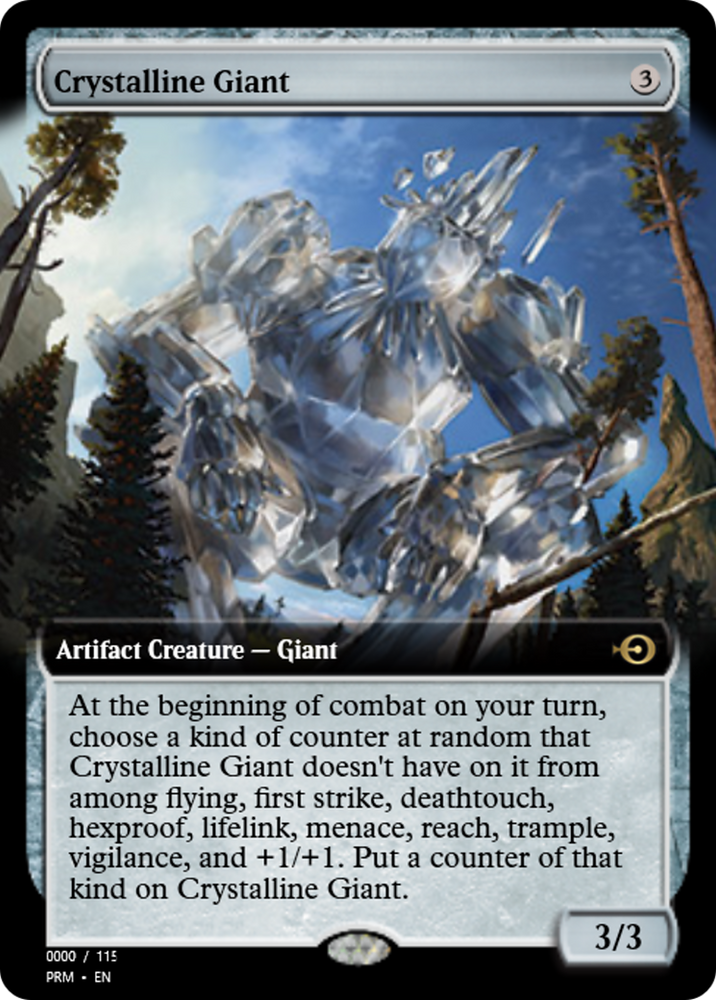 Crystalline Giant (PRM-80887) - Magic Online Promos