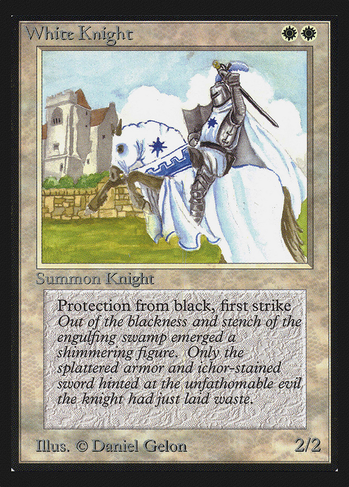 White Knight (IE) (IED-044) - Intl. Collectors' Edition