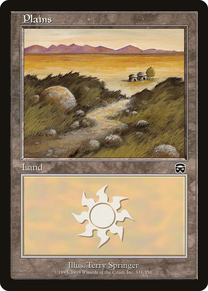 Plains (331) (MMQ-331) - Mercadian Masques Foil