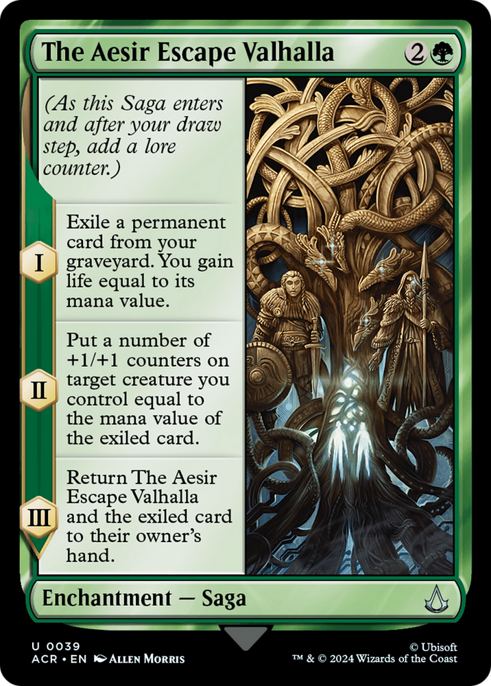 The Aesir Escape Valhalla (ACR-039) - Assassin's Creed Foil