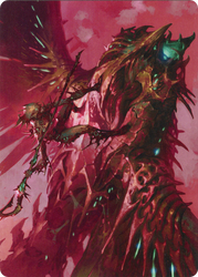 Skyclave Invader // Skyclave Invader (AMOM-018) - March of the Machine Art Series (Borderless) Foil
