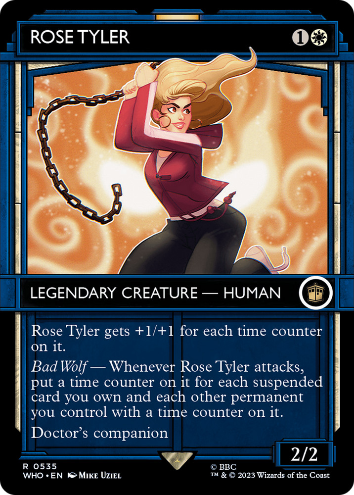 Rose Tyler (Showcase) (WHO-535) - Doctor Who: (Showcase) (Borderless)