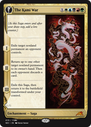 The Kami War // O-Kagachi Made Manifest (PRM-98101) - Magic Online Promos: (enchantment) Foil