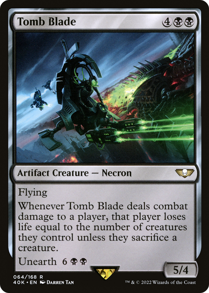 Tomb Blade (40K-064) - Warhammer 40,000 Commander