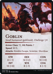 Swarming Goblins // Goblin (AAFR-024) - Adventures in the Forgotten Realms Art Series (Borderless) Foil