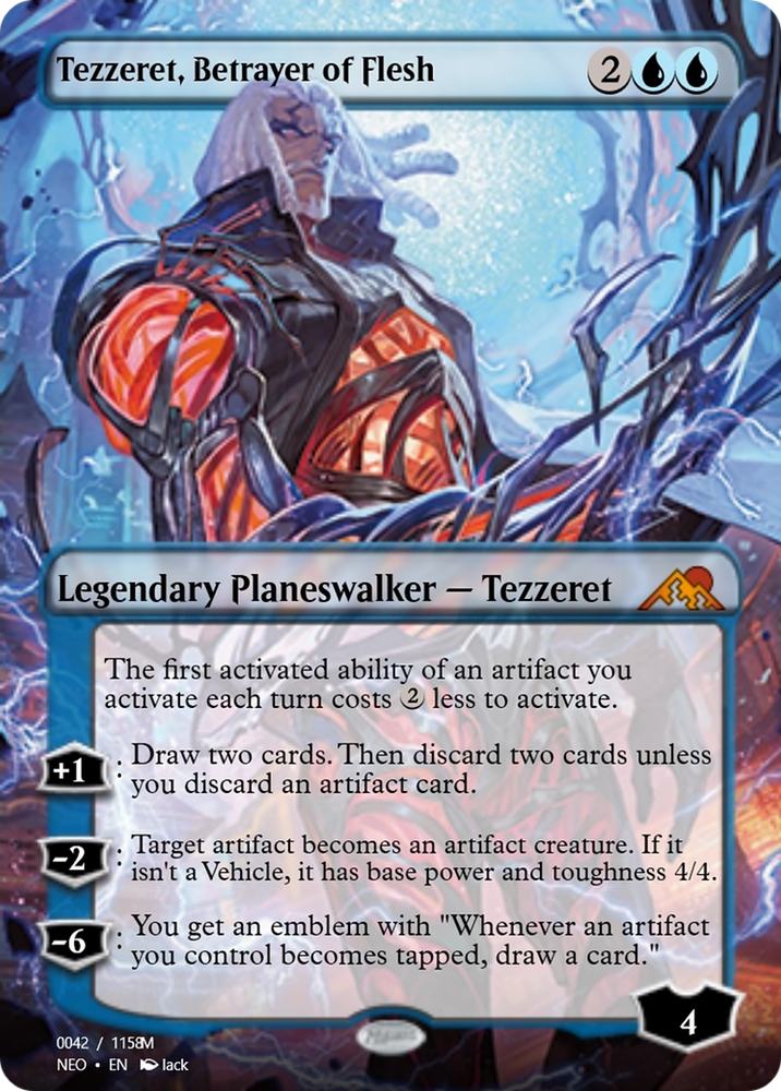 Tezzeret, Betrayer of Flesh (PRM-97947) - Magic Online Promos Foil