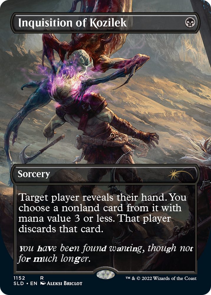 Inquisition of Kozilek (SLD-1152) - Secret Lair Drop (Borderless) Foil