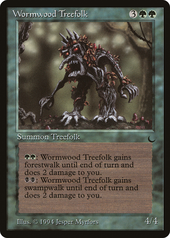 Wormwood Treefolk (DRK-092) - The Dark