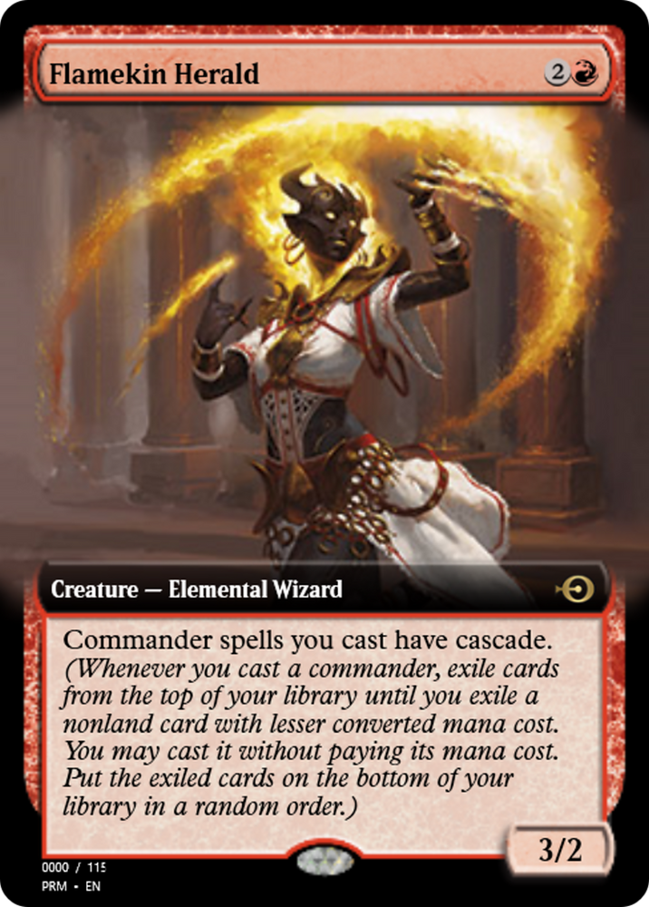 Flamekin Herald (PRM-85972) - Magic Online Promos