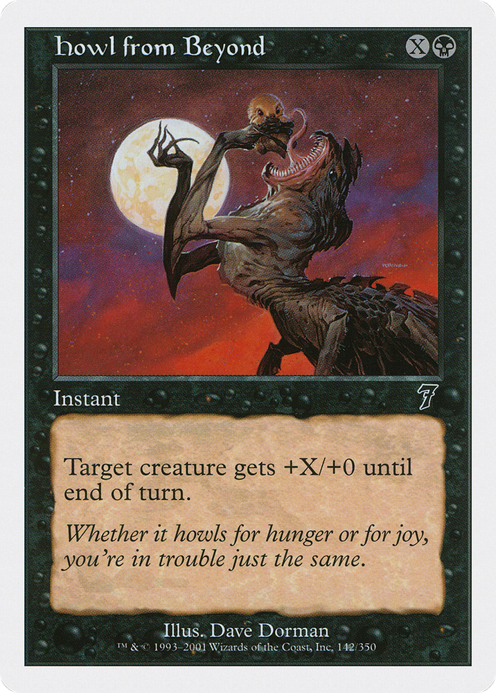 Howl from Beyond (7ED-142) - Seventh Edition