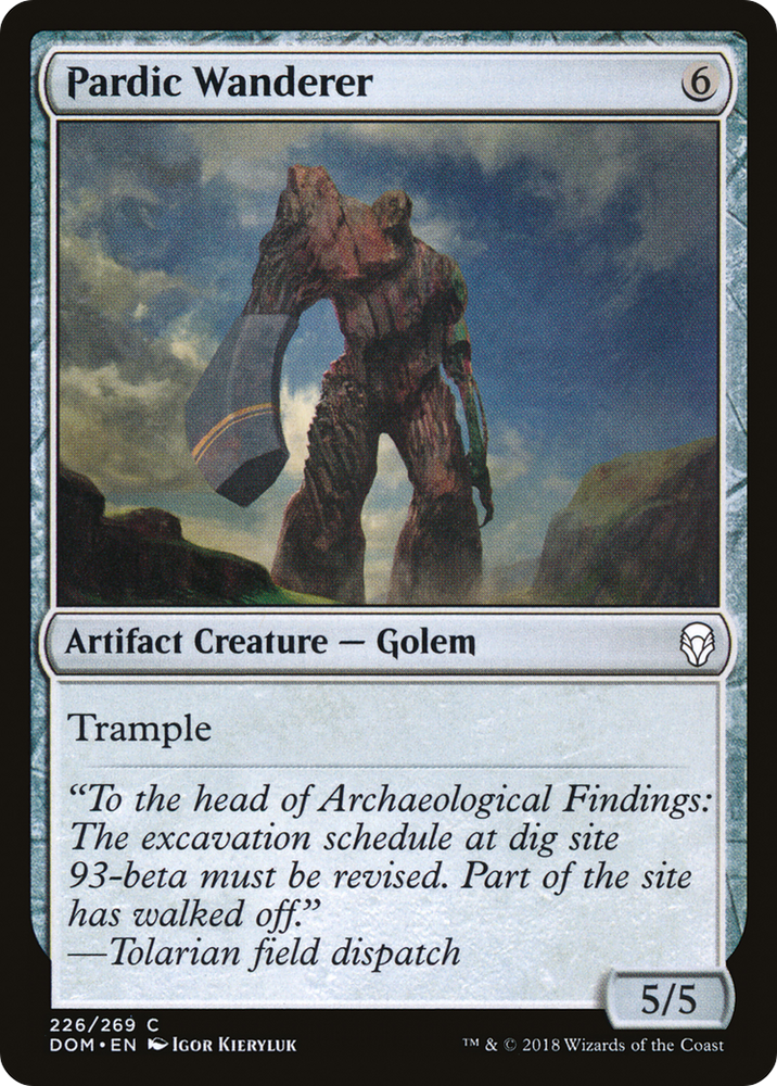 Pardic Wanderer (DOM-226) - Dominaria