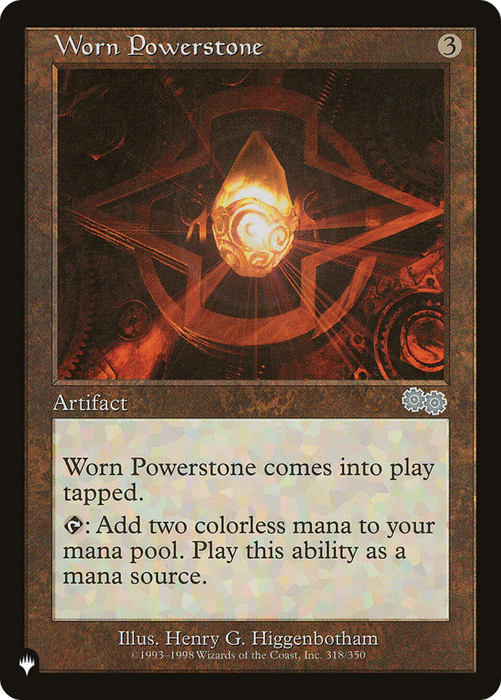 Worn Powerstone (LIST-USG-318) - The List