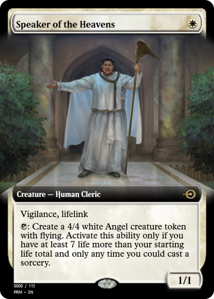 Speaker of the Heavens (PRM-81928) - Magic Online Promos