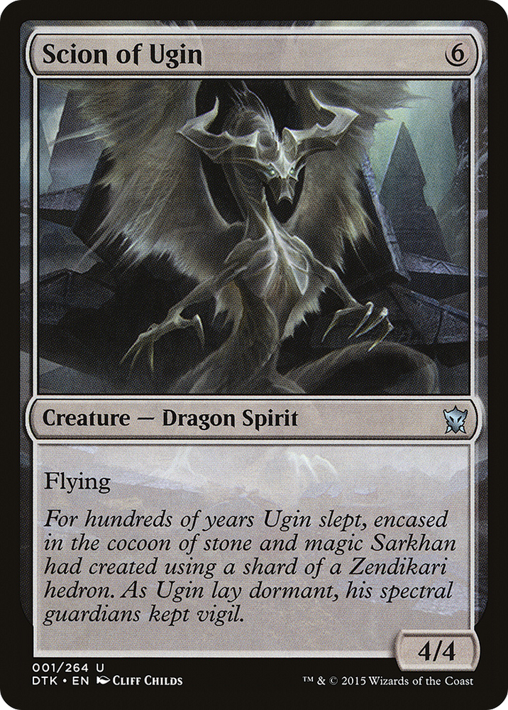 Scion of Ugin (DTK-001) - Dragons of Tarkir Foil