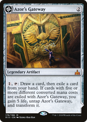 Azor's Gateway (RIX-176) - Rivals of Ixalan: (compasslanddfc)