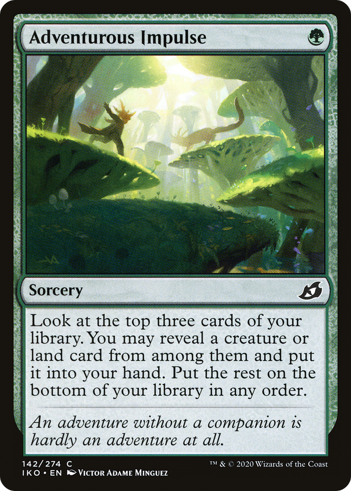 Adventurous Impulse (IKO-142) - Ikoria: Lair of Behemoths