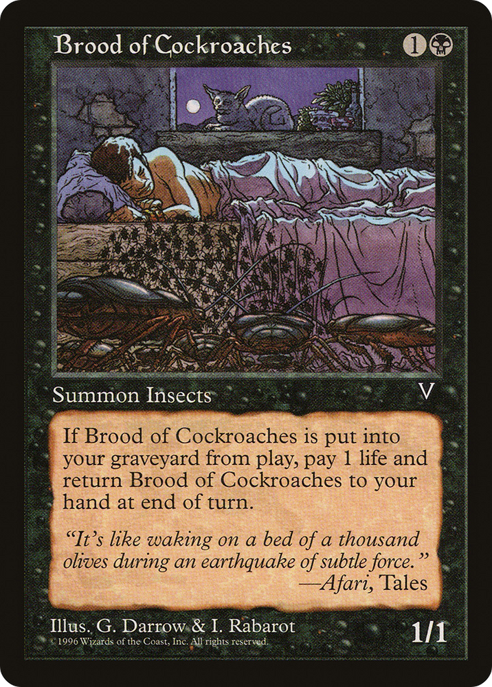 Brood of Cockroaches (VIS-) - Visions