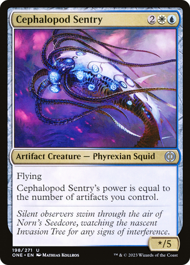 Cephalopod Sentry (ONE-198) - Phyrexia: All Will Be One