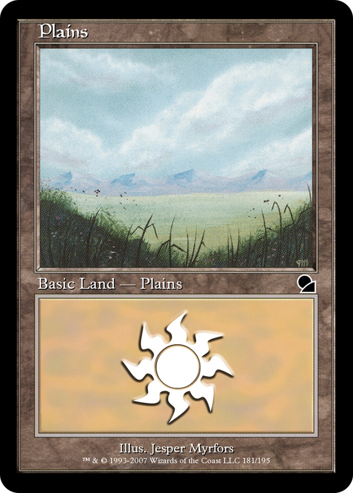 Plains (ME1-181) - Masters Edition Foil
