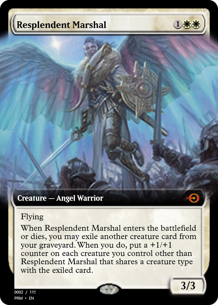 Resplendent Marshal (PRM-88200) - Magic Online Promos Foil