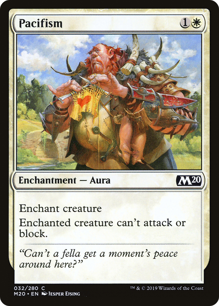 Pacifism (M20-032) - Core Set 2020
