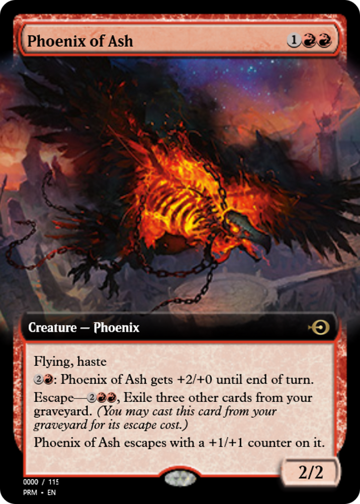 Phoenix of Ash (PRM-79915) - Magic Online Promos Foil