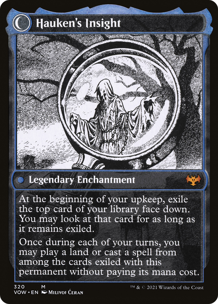 Jacob Hauken, Inspector (Showcase) (VOW-320) - Innistrad: Crimson Vow: (Showcase, Double Faced Transform)