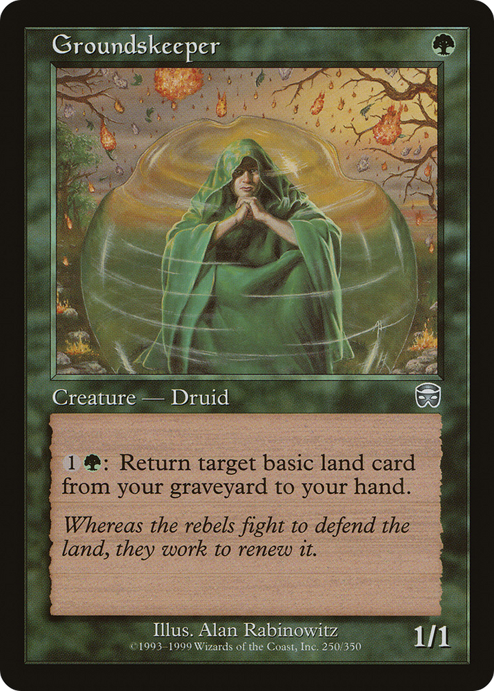 Groundskeeper (MMQ-250) - Mercadian Masques