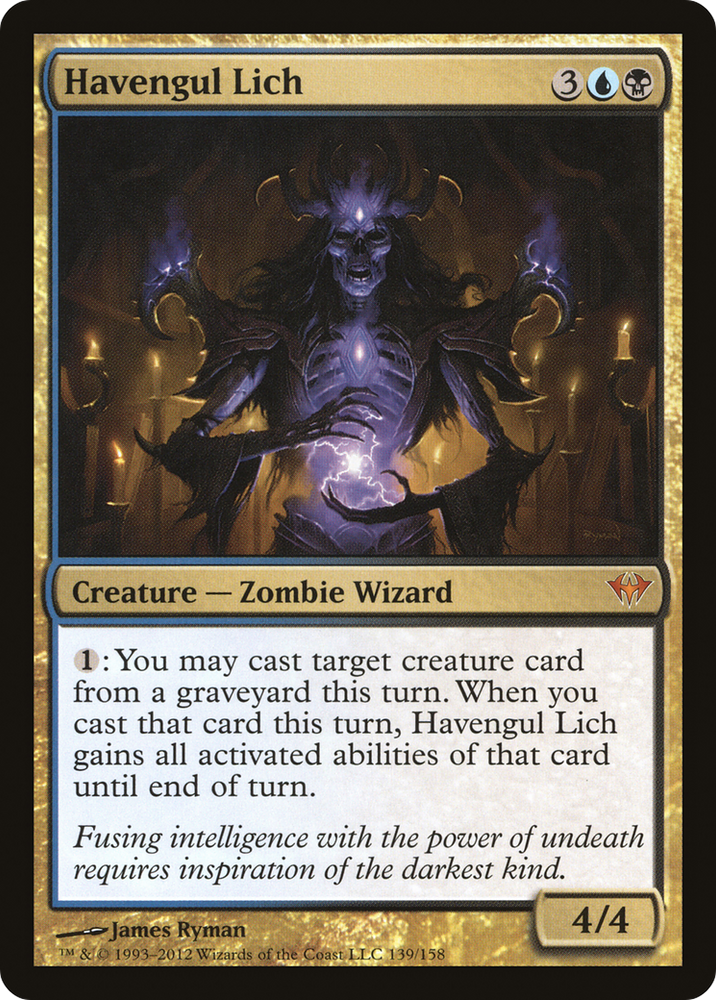 Havengul Lich (DKA-139) - Dark Ascension Foil
