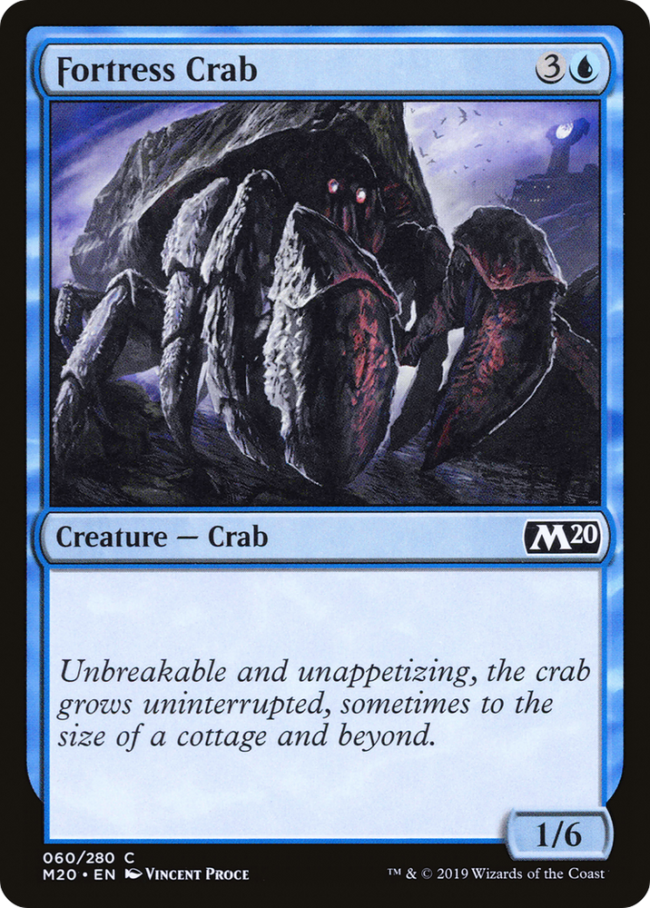 Fortress Crab (M20-060) - Core Set 2020