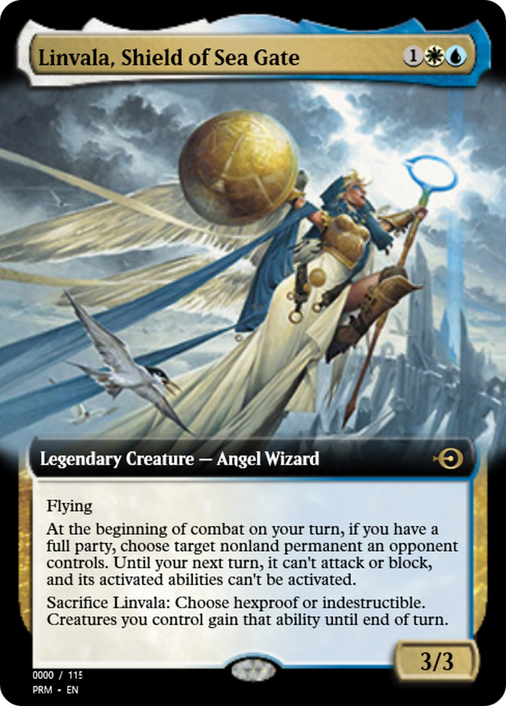 Linvala, Shield of Sea Gate (PRM-83814) - Magic Online Promos