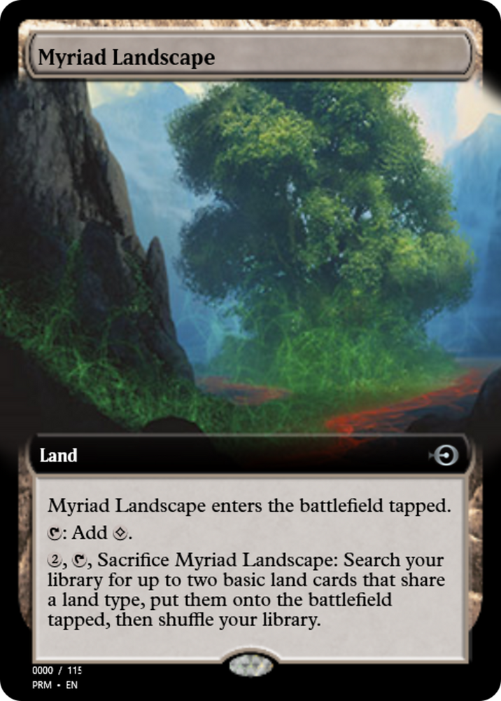 Myriad Landscape (PRM-86140) - Magic Online Promos