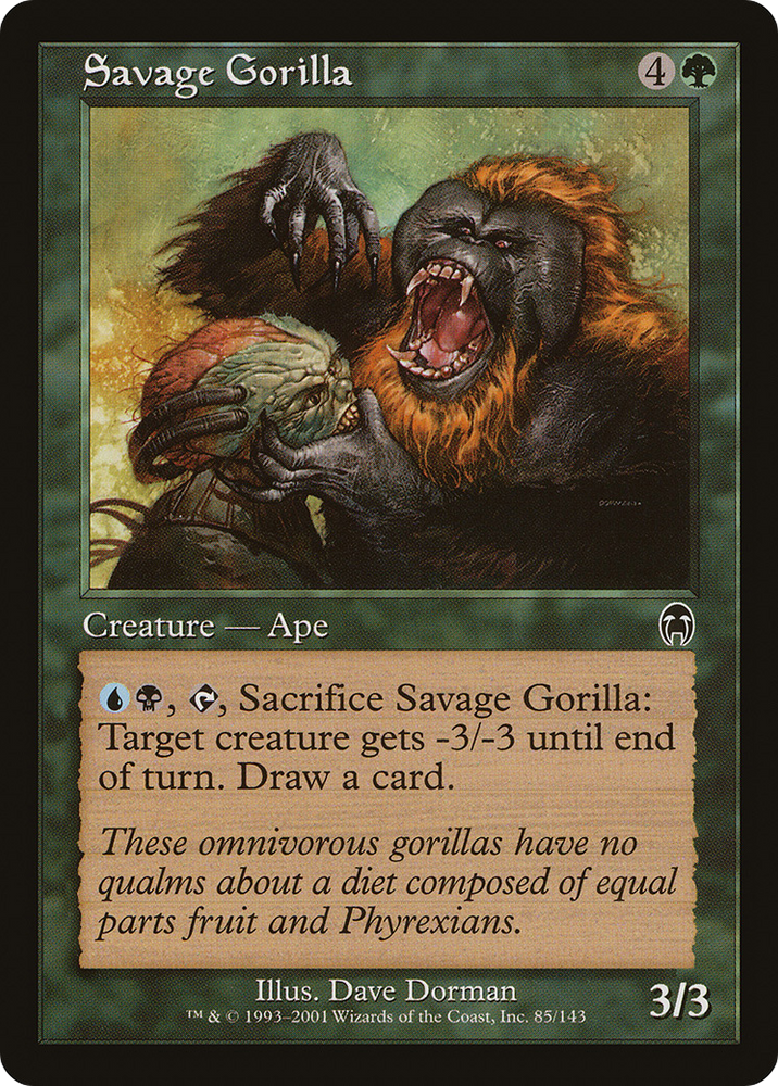 Savage Gorilla (APC-085) - Apocalypse