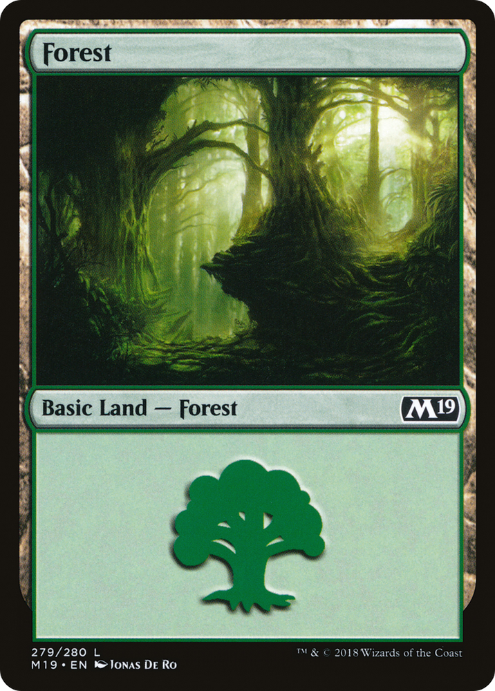 Forest (279) (M19-279) - Core Set 2019