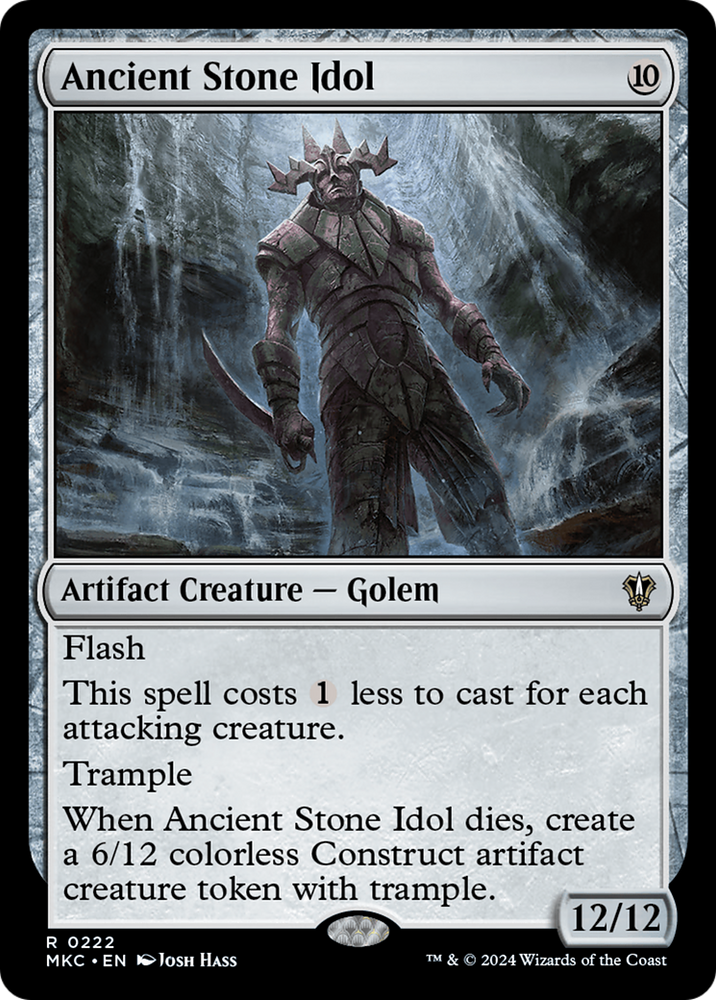 Ancient Stone Idol (MKC-222) - Murders at Karlov Manor Commander