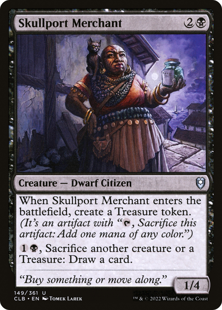 Skullport Merchant (CLB-149) - Commander Legends: Battle for Baldur's Gate