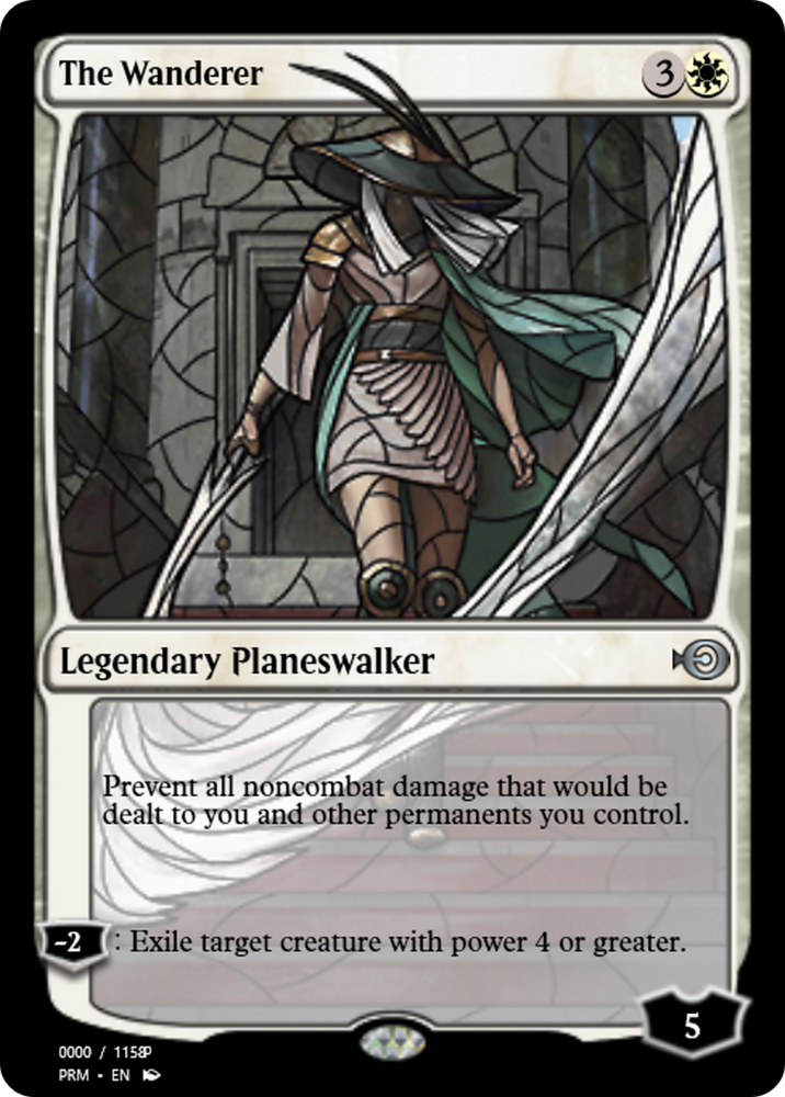 The Wanderer (PRM-78001) - Magic Online Promos