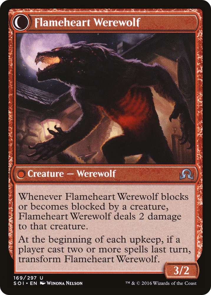 Kessig Forgemaster (SOI-169) - Shadows over Innistrad: (Double Faced Transform) Foil
