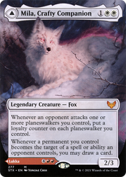 Mila, Crafty Companion (Borderless) (STX-277) - Strixhaven: School of Mages (Borderless) Foil